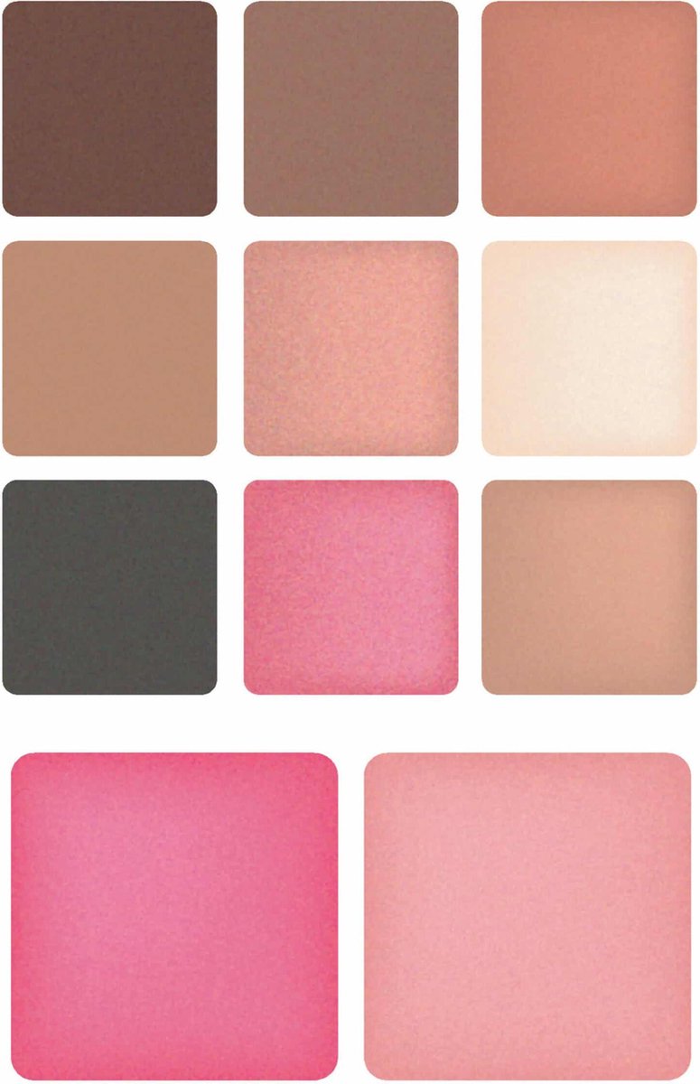 Bronx Colors MS901 Make-Up Set Nude Palette (1 x 7.9 g)