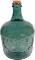 Gifts Amsterdam Vaas Garaffa Olive Oil 27 X 42 Cm Glas Groen