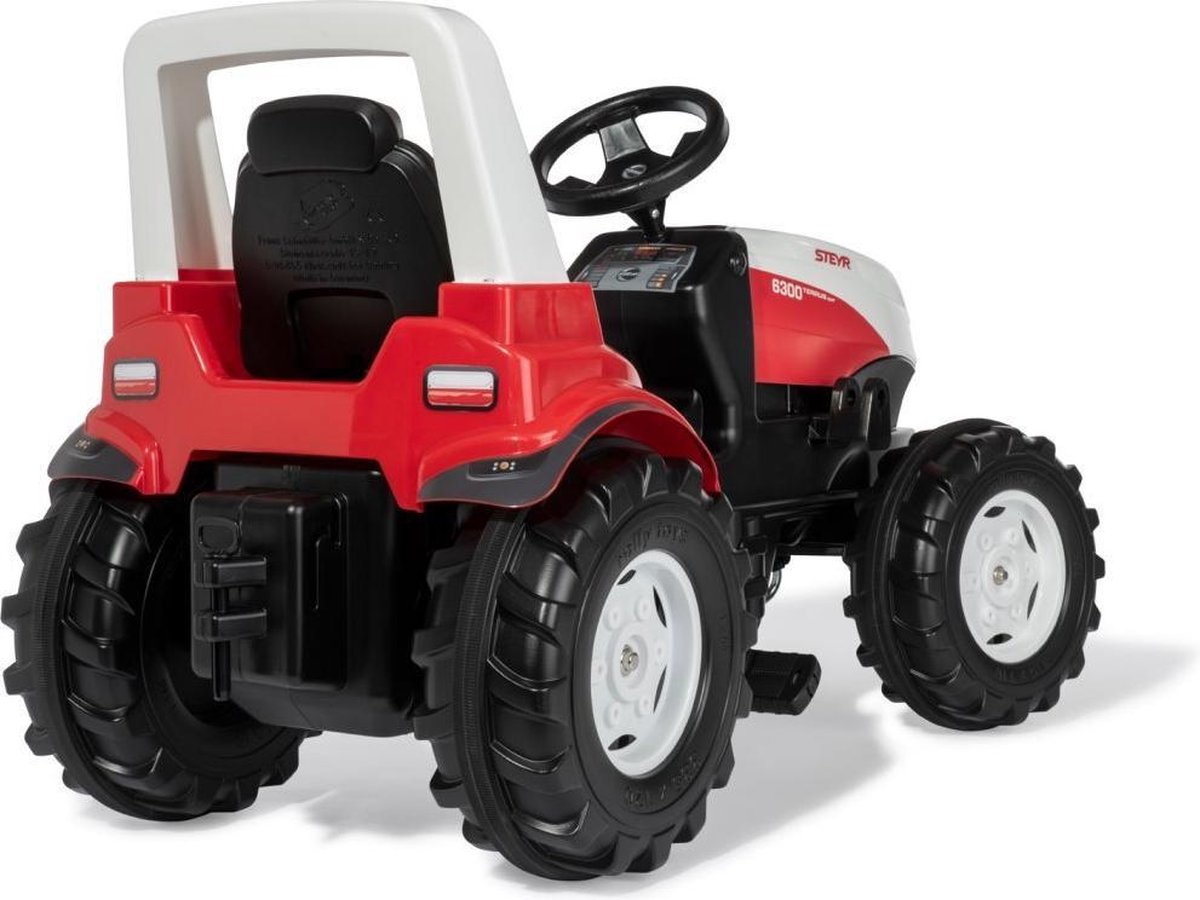 Tracteur à pédales Rolly Toys Steyr Rouge / noir 146 X 52,5 X 77 Cm