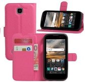 LG K3 Hoesje Wallet Case Roze