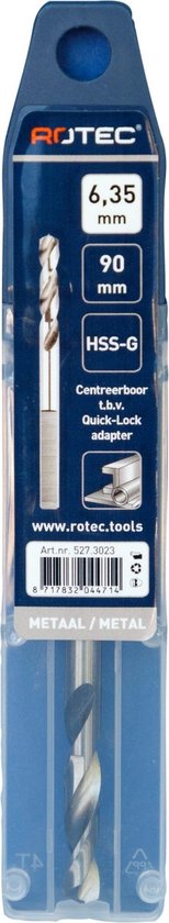 Centreerboor V Quick-Adapter