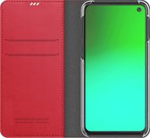 Geschikt voor Samsung Galaxy S10e Araree Mustang Diary Portemonnee Hoesje - Rood