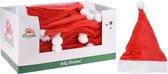 Bonnet de Noël rouge et blanc 40x30cm