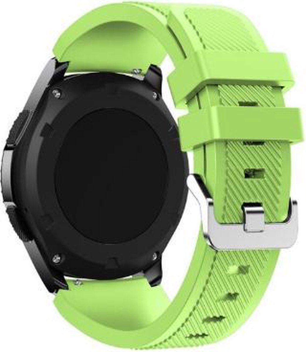 geschikt voor Polar Vantage M silicone band - lichtgroen - 46mm