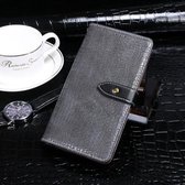 Voor Cubot C30 idewei Crocodile Texture Horizontale flip lederen tas met houder & kaartsleuven en portemonnee (grijs)