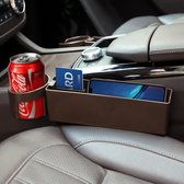 Universal Car Multi-functionele console Side Pocket Seat Gap Side Storage Box (bruin)