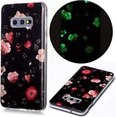 Voor Samsung Galaxy S10e Lichtgevende TPU zachte beschermhoes (roze)