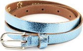 Kidzzbelts Meisjesriem 1881 - Lichtblauw - 75 cm