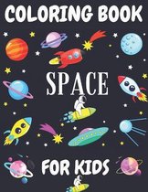 Space Coloring Book For Kids