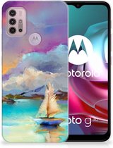 GSM Hoesje Motorola Moto G30 | G10 Back Case TPU Siliconen Hoesje Boot