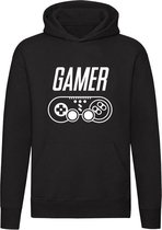 Gamer Hoodie | Sweater | Trui | Zwart | Joystick | Controller | Game Console | Computerspel | Game Computer | Videogame | Videospel