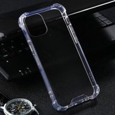 Voor iPhone 12/12 Pro GOOSPERY SUPER Bescherm vier hoeken Schokbestendig Soft TPU-hoesje (transparant)