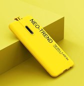 Voor OPPO K3 / Realme X GKK vloeibare siliconen geverfde TPU-hoes (geel)