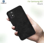 Voor Galaxy A91 / S10 Lite PINWUYO Zun-serie PC + TPU + huid Waterdicht en anti-val All-inclusive beschermende schaal (zwart)