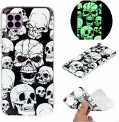 Voor Huawei P40 Lite Luminous TPU mobiele telefoon beschermhoes (Ghost Head)