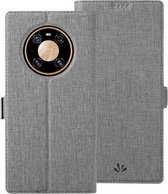 Voor Huawei Mate 40 Pro ViLi K-serie schokbestendig TPU + PU lederen magnetische gesp horizontale flip case met kaartsleuven & portemonnee & houder (grijs)