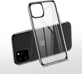 Voor iPhone 11 Pro X-level Dawn-serie Transparante ultradunne TPU-hoes (zwart)