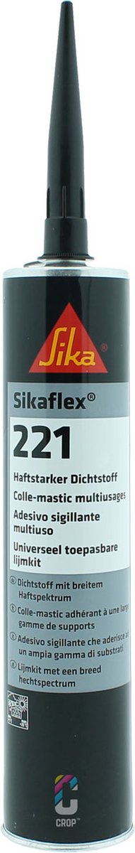 prioriteit Huiswerk vasthoudend Sika 925222100 Sikaflex PU Lijmkit - Zwart - Patroon - 300ml | bol.com