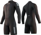 Mystic Brand 3/2 back-zip longarm shorty wetsuit