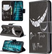 Voor Xiaomi Redmi Note 8 Pro Gekleurde Tekening Horizontale Flip Leren Case met Houder & Kaartsleuven & Portemonnee (Snicker)