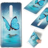 Noctilucent TPU Soft Case voor Xiaomi Redmi K20 (vlinder)