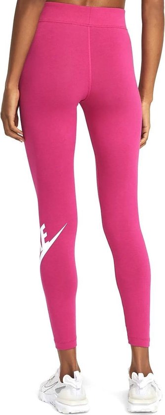 Nike - Essential High Rise Leggings - Roze Legging - M - Roze - Nike