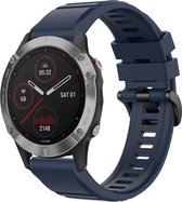 iMoshion Siliconen Smartwatch Bandje voor de Garmin Fenix 6 / 6 Pro - Donkerblauw