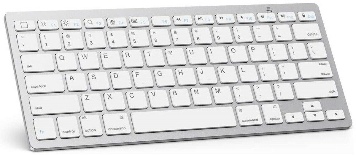 Universeel Draadloos Bluetooth - Toetsenbord Voor Smart TV / Tablet / (Windows) PC / Apple Mac - iPad - Samsung - iPhone - Macbook - iMac / Android