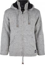 Gebreid Wollen Vest Heren/Uni met voering - M Breaker Grey 3XL