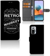 Foto hoesje Xiaomi Redmi Note 10 Pro Telefoonhoesje met Tekst Whiskey
