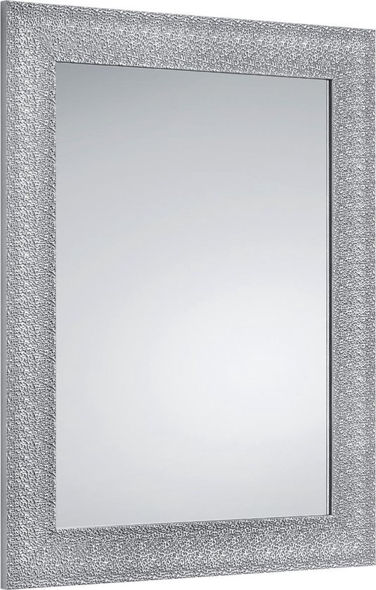 Spiegel - Trion Frama - 55x70cm - Wandspiegel in Frame - Chroom - BES LED