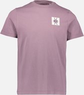 Silvercreek  Fleet Back T-shirt  Mannen Purple Light