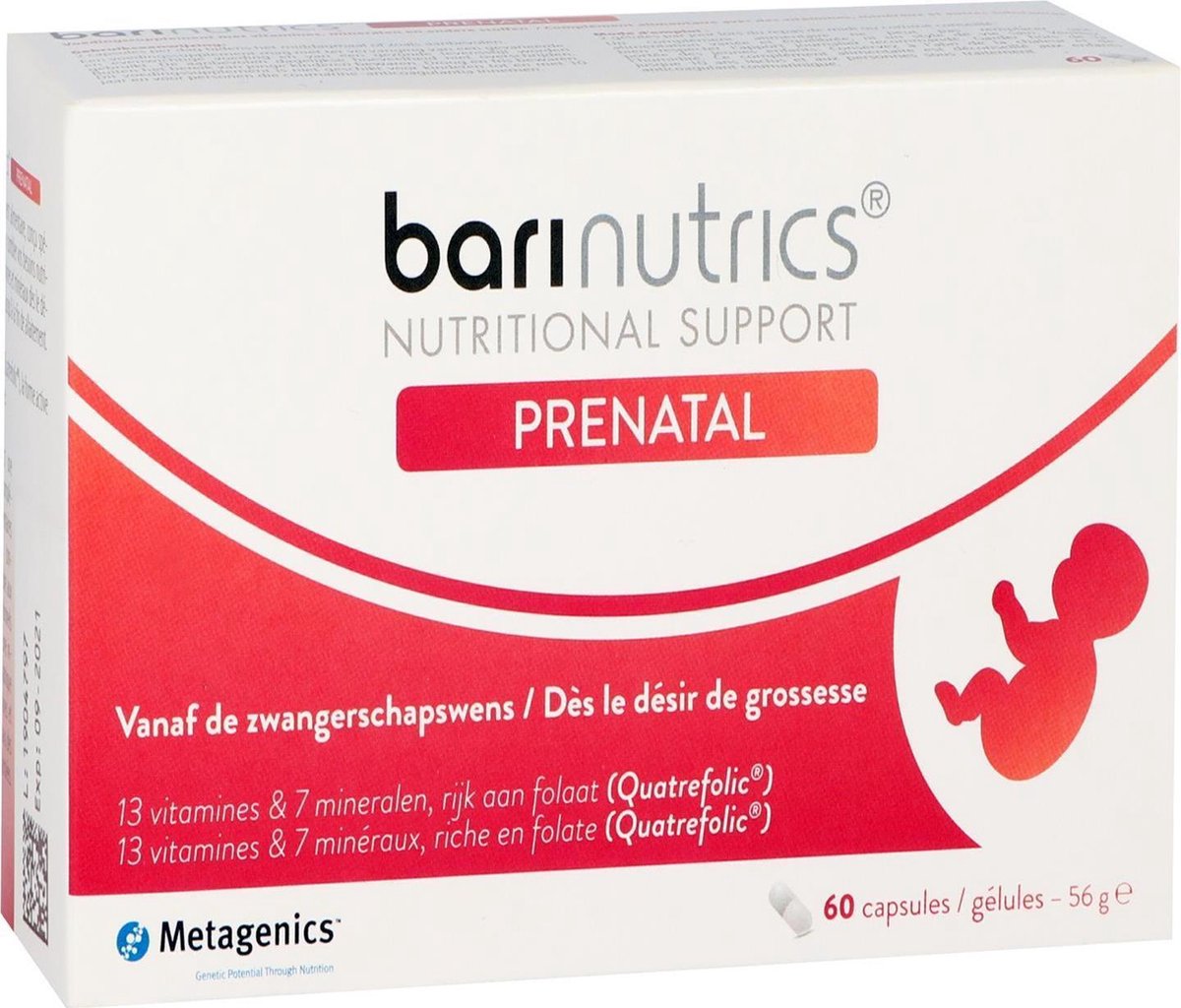 Barinutrics Prenatal - 60 capsules