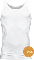 Mey Dry Cotton athletic shirt (1-pack) - heren singlet - wit - Maat: XXL