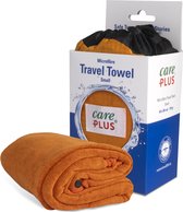 Care Plus Reishanddoek microfibre - Maat: small 40 x 80 cm - Oranje - Travel Towel