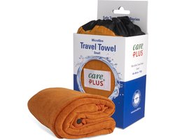 Care Plus Reishanddoek microfibre - Maat: small 40 x 80 cm - Oranje - Travel Towel