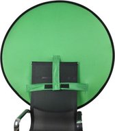 75 cm EY-068 Groene Achtergronddoek Opvouwbare ID Foto Groen Scherm Video Achtergrondbord Voor E-sportstoel