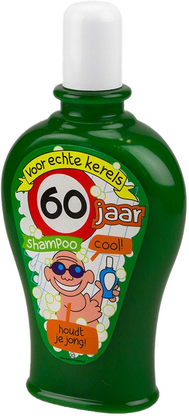 Paper Dreams Funshampoo 60 Jaar Heren 350 Ml Groen
