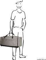 Enrico Benetti Orlando 35302 L Reistas / sporttas 76 liter - Grijs