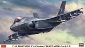 1:72 Hasegawa 02366 F-35 Lightning II A Beast Mode JASDF Plastic Modelbouwpakket