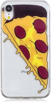 Apple iPhone Xr Hoesje - Mobigear - Design Serie - TPU Backcover - Pizza - Hoesje Geschikt Voor Apple iPhone Xr