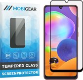 Mobigear Gehard Glas Ultra-Clear Screenprotector voor Samsung Galaxy A31 - Zwart