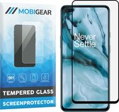 Mobigear Gehard Glas Ultra-Clear Screenprotector voor OnePlus Nord - Zwart