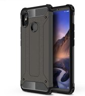 Xiaomi Mi Max 3 Hoesje - Mobigear - Outdoor Serie - Hard Kunststof Backcover - Bruin - Hoesje Geschikt Voor Xiaomi Mi Max 3