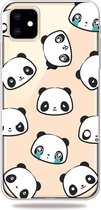 Apple iPhone 11 Hoesje - Mobigear - Design Serie - TPU Backcover - Panda - Hoesje Geschikt Voor Apple iPhone 11