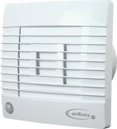 Ventilateur de salle de bain avec vanne à fermeture automatique, détecteur de mouvement et minuterie 100 mm blanc - Prestige 100ZGMS