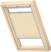 VELUX Origineel Plisségordijn (FHL), Zilveren Kozijn, P06, 406, Beige