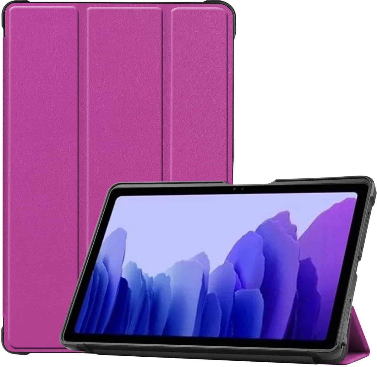 FONU Smart Folio Hoes Samsung Tab A7 2020 10.4 inch - T500 / T505 - Paars