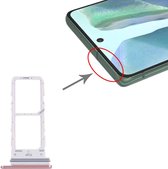 Simkaarthouder + simkaarthouder voor Samsung Galaxy Note20 (roze)