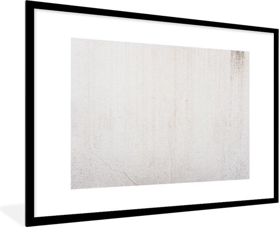 Photo dans le cadre - Structure en béton dans un cadre photo blanc 120x80  cm - Affiche... | bol.com